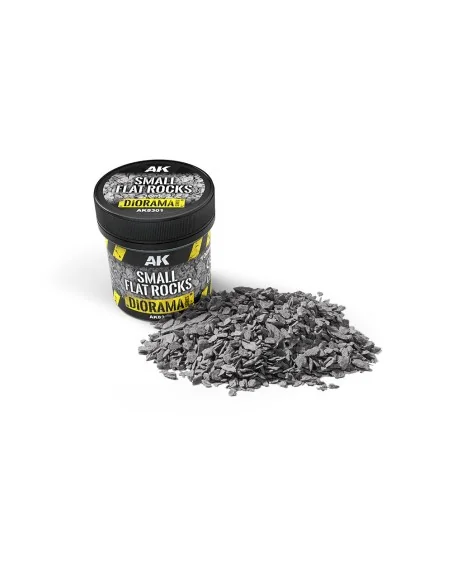 SMALL FLAT ROCKS 100ML - AK Interactive AK8301