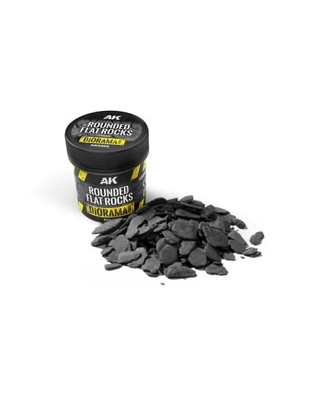 ROUNDED FLAT ROCKS 100ML - AK Interactive AK8302