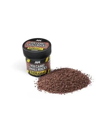 VOLCANIC SMALL ROCKS 100ML - AK Interactive AK8304