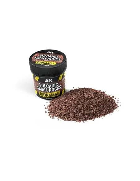 VOLCANIC SMALL ROCKS 100ML - AK Interactive AK8304