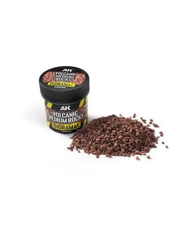 VOLCANIC MEDIUM ROCKS 100ML - AK Interactive AK8305