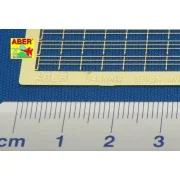 Railing 3 bar horizontal, 1/400 - Aber Models RE-400-01