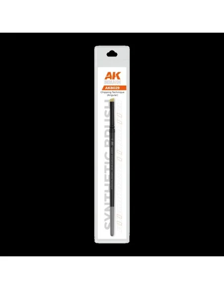 AK SYNTHETIC BRUSH - CHIPPING TECHNIQUE (ANGULAR) - AK Interactive ...