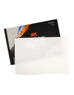 TEAR-OFF PAPER PALETTE 15 SHEETS - AK Interactive AK9558 2