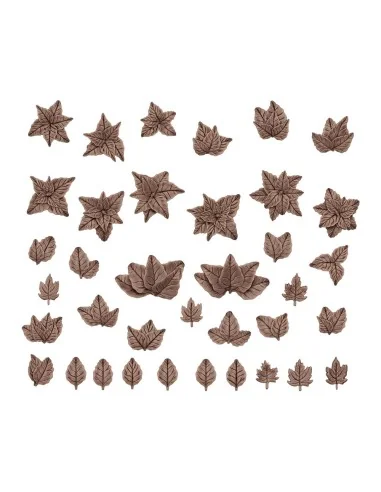 FOREST LEAVES - BASING BITS 35 pieces - AK Interactive AKBIT0004