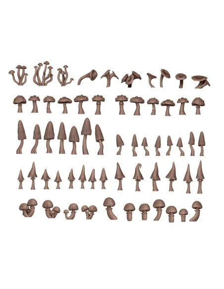 [NO_DESC] FOREST MUSHROOMS - BASING BITS 63 pieces - AK Interactive...