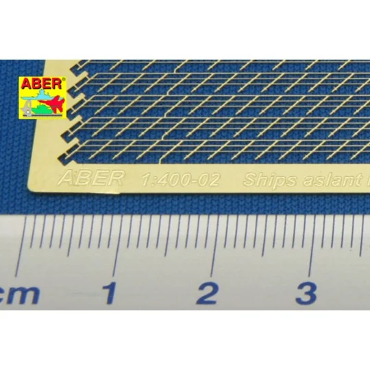 Aslant railing 45 - Aber Models RE-400-02