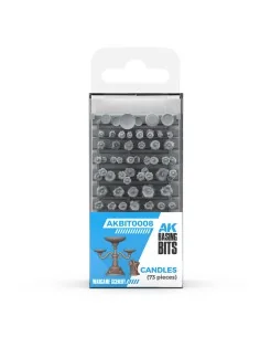 CANDLES - BASING BITS 73 pieces - AK Interactive AKBIT0008