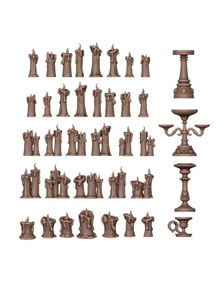 [NO_DESC] CANDLES - BASING BITS 73 pieces - AK Interactive AKBIT0008
