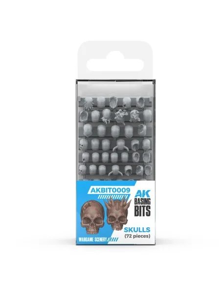 [NO_DESC] SKULLS - BASING BITS 72 pieces - AK Interactive AKBIT0009