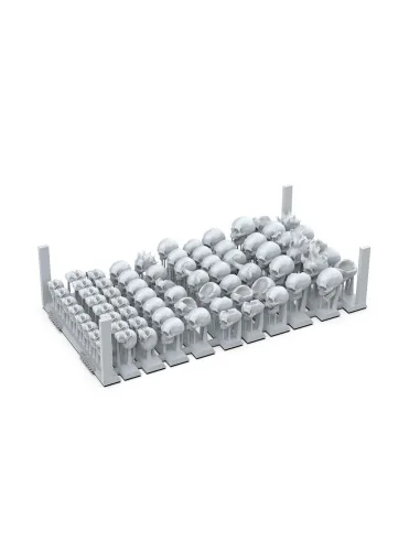SKULLS - BASING BITS 72 pieces - AK Interactive AKBIT0009