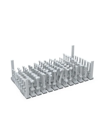 HUMAN BONES - BASING BITS 120 pieces - AK Interactive AKBIT0013