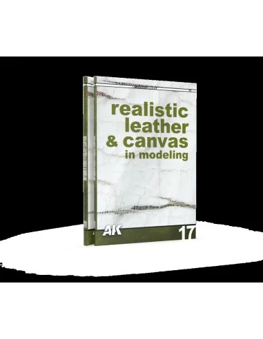 LEARNING 17 REALISTIC LEATHER & CANVAS (EN) - AK Interactive AK542