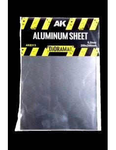 ALUMINIUM SHEET 200UM 200x250mm - AK Interactive AK8313