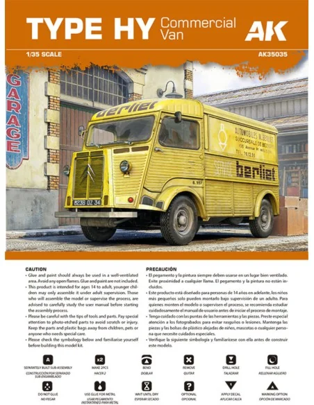 [NO_DESC] TYPE HY COMMERCIAL VAN, 1/35 - AK Interactive AK35035