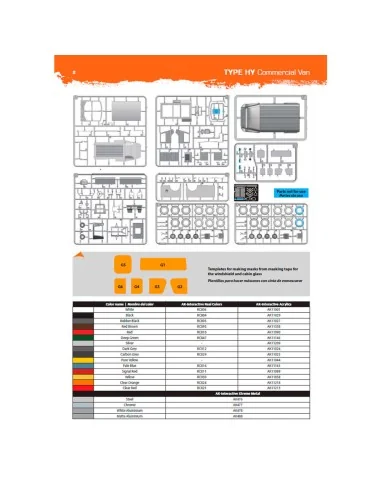 TYPE HY COMMERCIAL VAN, 1/35 - AK Interactive AK35035