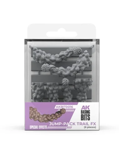 JUMP-PACK TRAIL FX - BASING BITS 6 pieces - AK Interactive AKBIT0016
