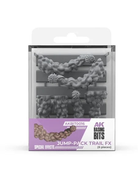 [NO_DESC] JUMP-PACK TRAIL FX - BASING BITS 6 pieces - AK Interactiv...