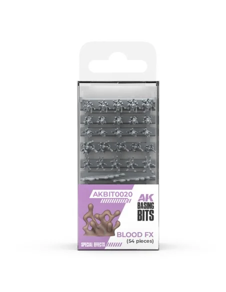 BLOOD FX - BASING BITS 54 pieces - AK Interactive AKBIT0020