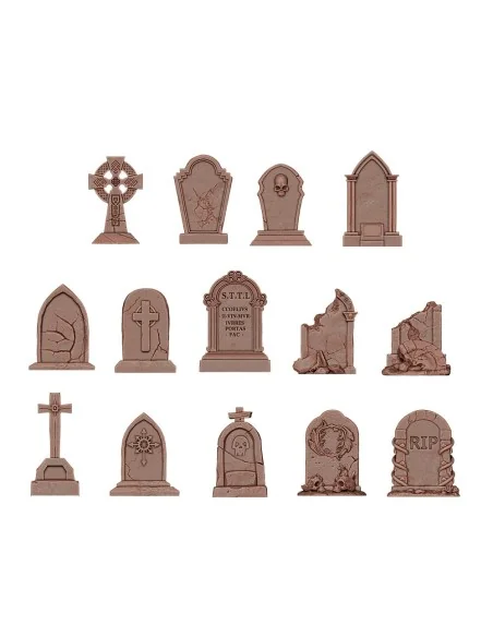 TUMBSTONES - BASING BITS 14 pieces - AK Interactive AKBIT0021