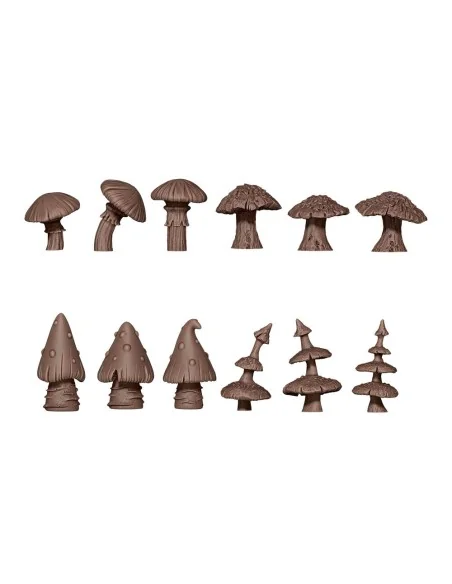 GIGANT MUSROOMS - BASING BITS 12 pieces - AK Interactive AKBIT0022