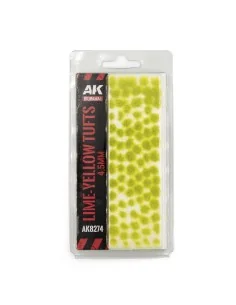 LIME-YELLOW TUFTS 4, 5MM - AK Interactive AK8274