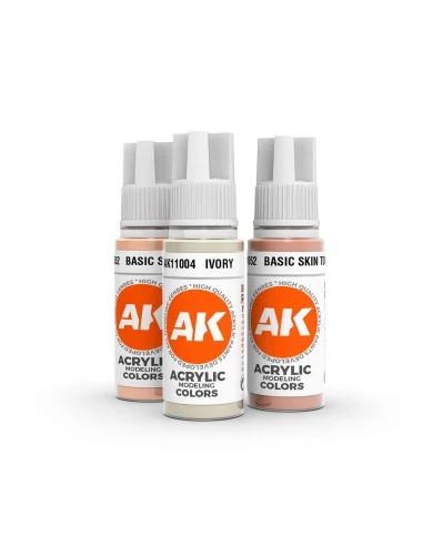 PAINTING SKIN TONES - AK Interactive AK17526