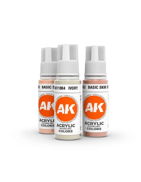 PAINTING SKIN TONES - AK Interactive AK17526