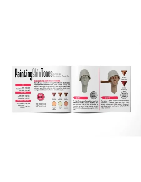 PAINTING SKIN TONES - AK Interactive AK17526