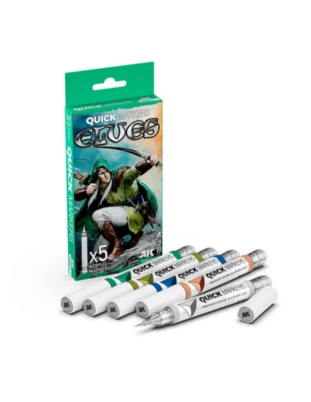 ELVES QUICK MARKERS SET - AK Interactive AKMQ101