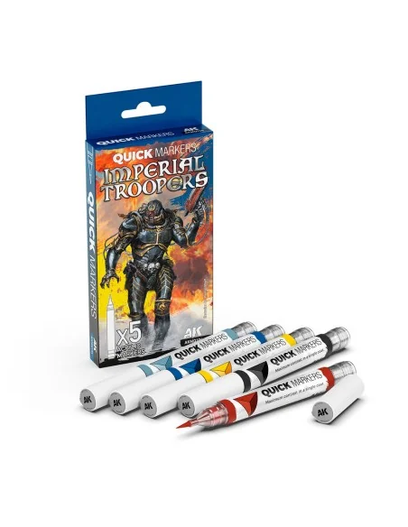 IMPERIAL TROOPERS QUICK MARKERS SET - AK Interactive AKMQ104
