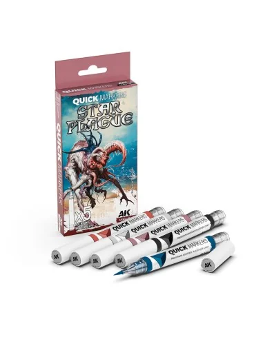 STAR PLAGUE QUICK MARKERS SET - AK Interactive AKMQ105