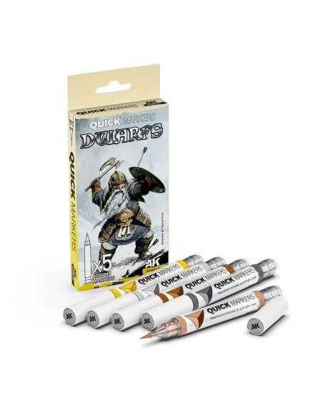 DWARFS QUICK MARKERS SET - AK Interactive AKMQ107