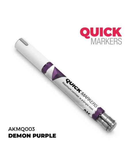 DEMON PURPLE - QUICK MARKER - AK Interactive AKMQ003