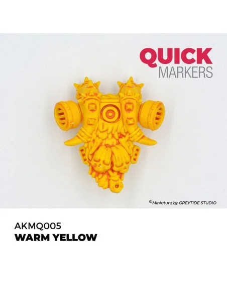 WARM YELLOW - QUICK MARKER - AK Interactive AKMQ005