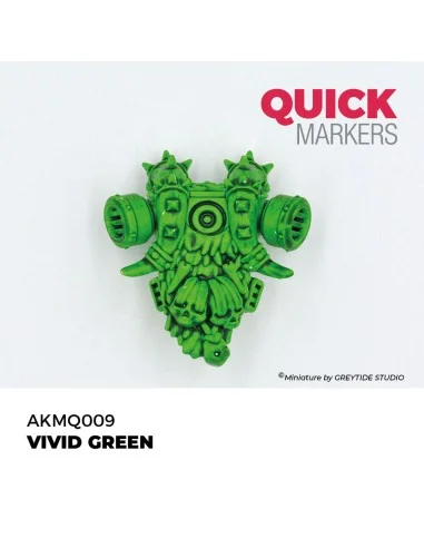 VIVID GREEN - QUICK MARKER - AK Interactive AKMQ009