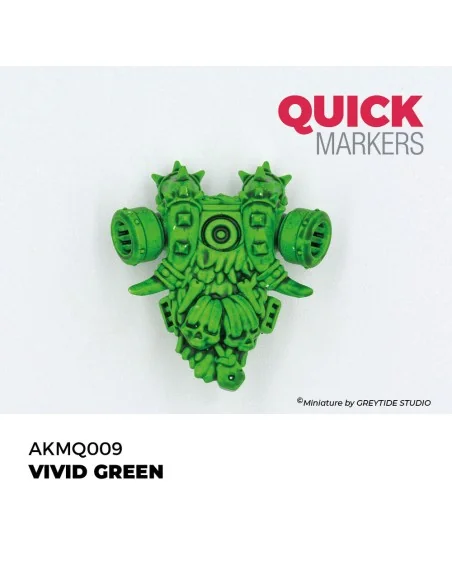 VIVID GREEN - QUICK MARKER - AK Interactive AKMQ009