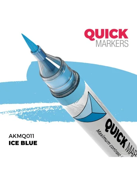 ICE BLUE - QUICK MARKER - AK Interactive AKMQ011