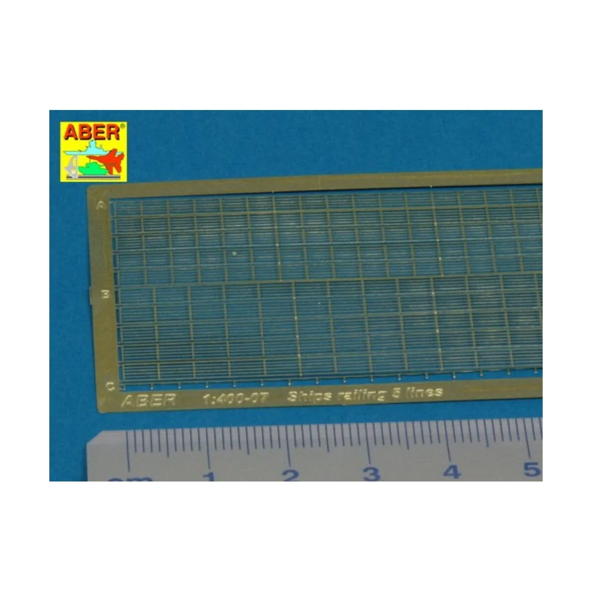 Ships railing 5 lines, 1/400 - Aber Models RE-400-07 Ships railing 5 lines, 1/400 - Aber Models RE-400-07