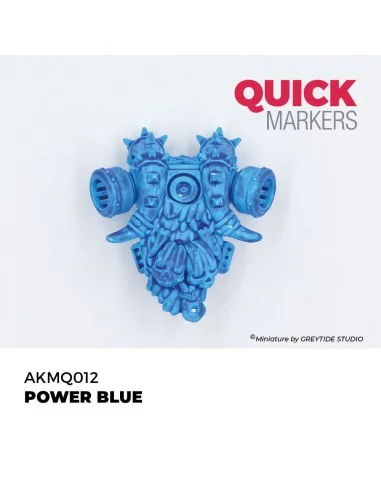 POWER BLUE - QUICK MARKER - AK Interactive AKMQ012