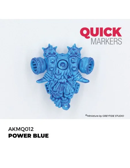 POWER BLUE - QUICK MARKER - AK Interactive AKMQ012