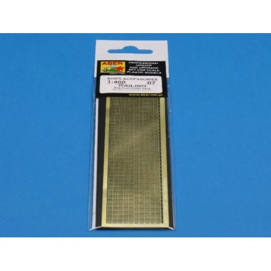 Ships railing 5 lines, 1/400 - Aber Models RE-400-07 Ships railing 5 lines, 1/400 - Aber Models RE-400-07