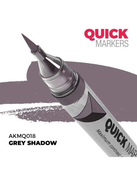 GREY SHADOW - QUICK MARKER - AK Interactive AKMQ018
