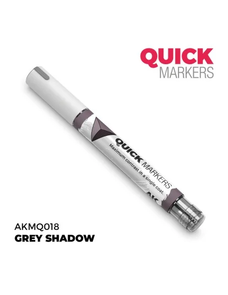 GREY SHADOW - QUICK MARKER - AK Interactive AKMQ018