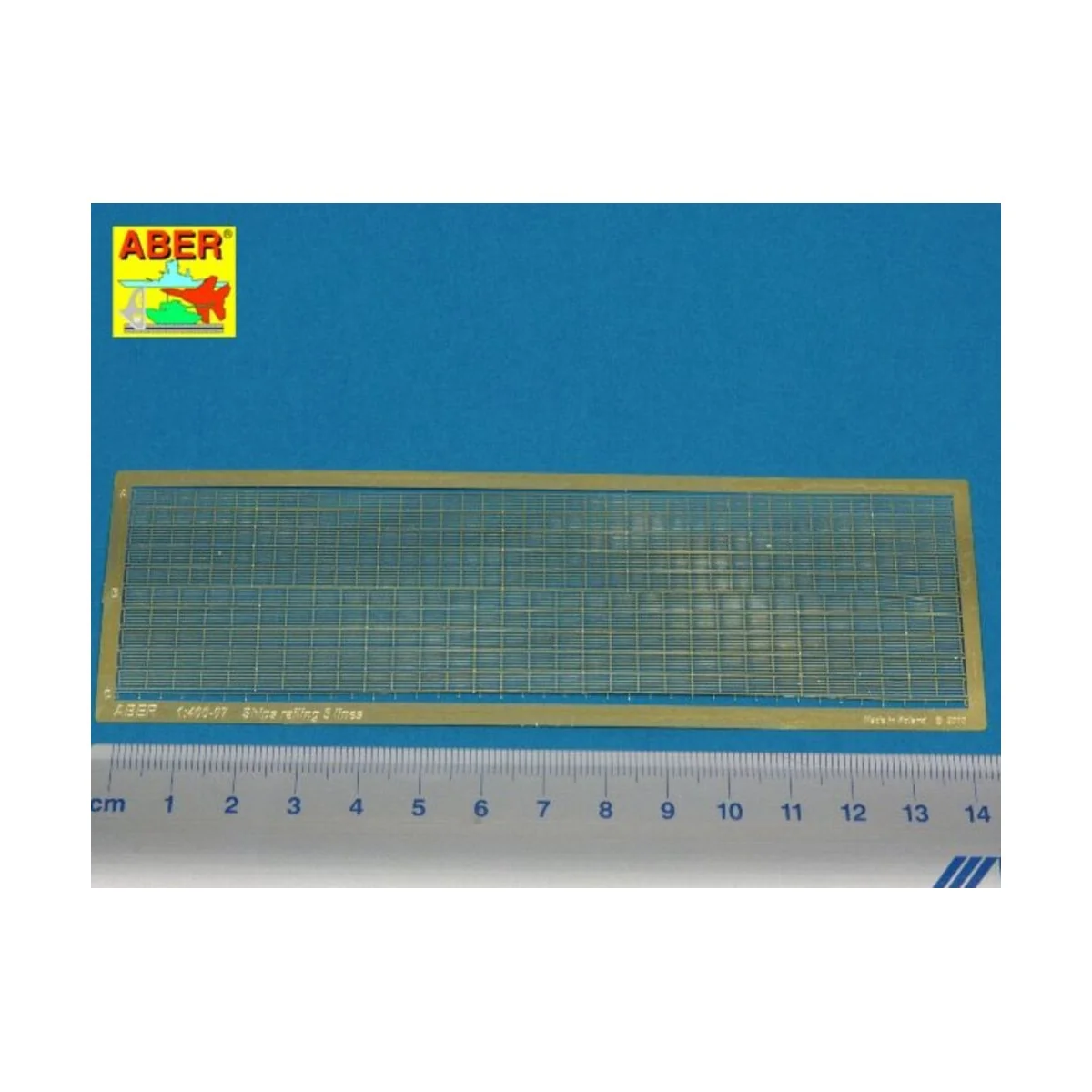 Ships railing 5 lines, 1/400 - Aber Models RE-400-07 Ships railing 5 lines, 1/400 - Aber Models RE-400-07