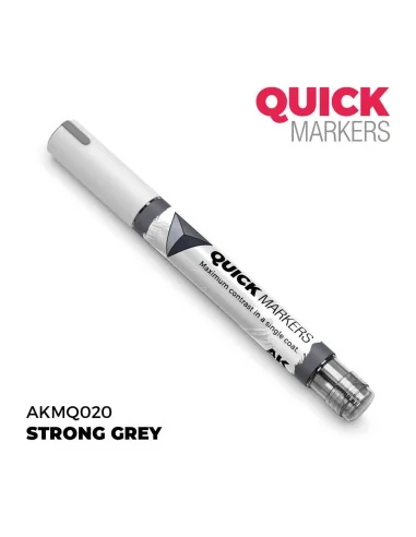 STRONG GREY - QUICK MARKER - AK Interactive AKMQ020