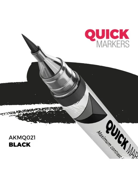 [NO_DESC] BLACK - QUICK MARKER - AK Interactive AKMQ021