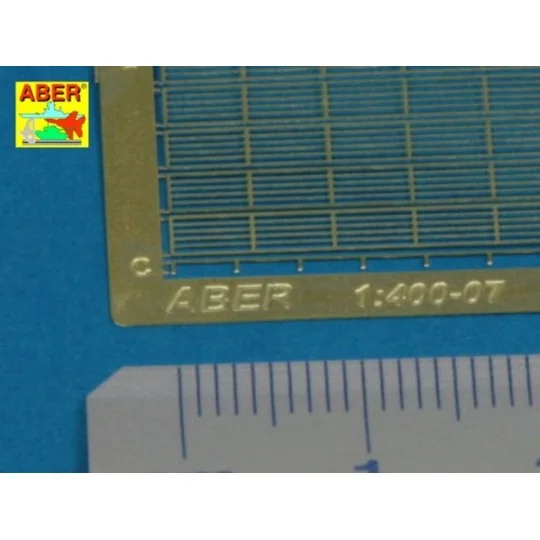 Ships railing 5 lines, 1/400 - Aber Models RE-400-07 Ships railing 5 lines, 1/400 - Aber Models RE-400-07