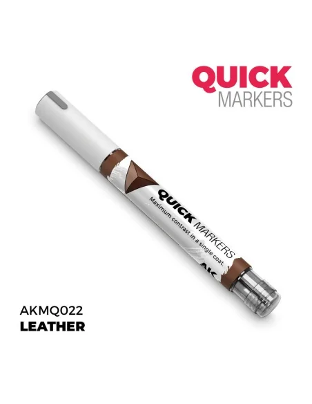 LEATHER - QUICK MARKER - AK Interactive AKMQ022