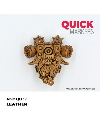 LEATHER - QUICK MARKER - AK Interactive AKMQ022